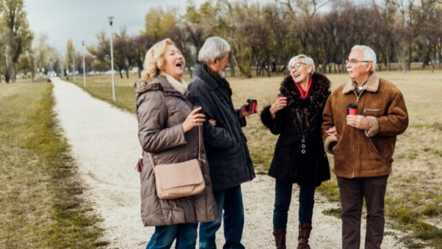 senior citizens traveling